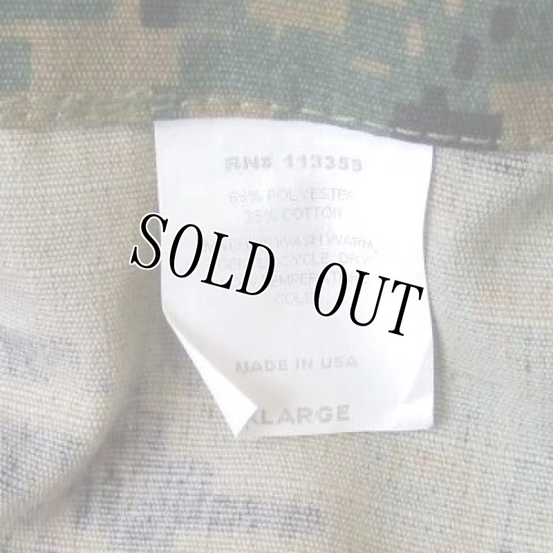 画像4: 米軍放出品,ウッドランド ピクセル  カバーオール X LARGE (4)