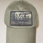 画像2: 米軍放出品 ALPHA　INDUSTRIES　CAP (2)