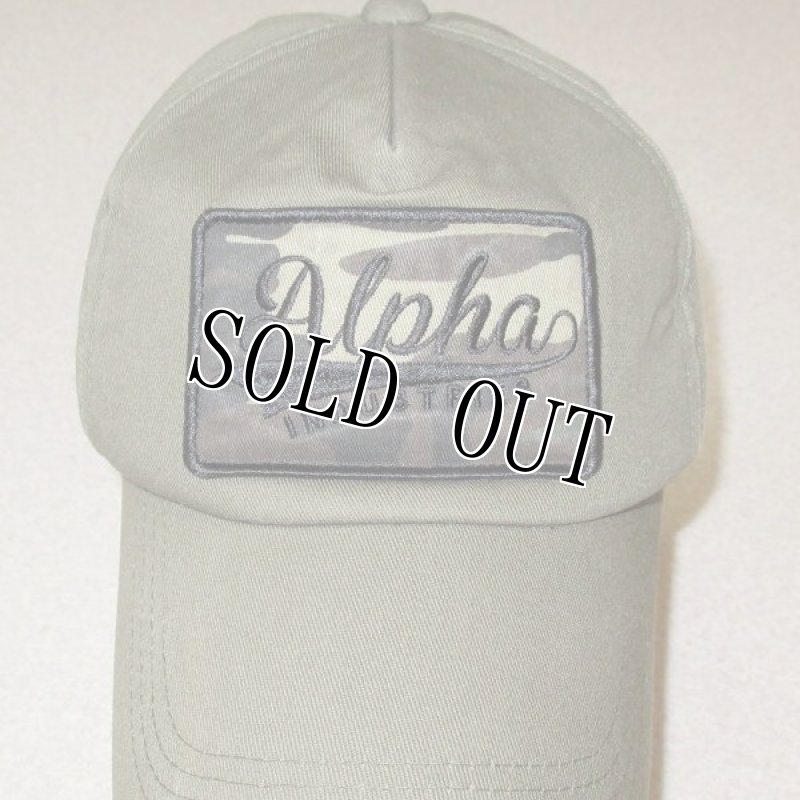 画像2: 米軍放出品 ALPHA　INDUSTRIES　CAP (2)