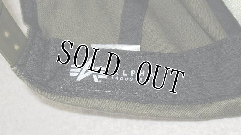 画像4: 米軍放出品 ALPHA　INDUSTRIES　CAP (4)