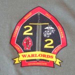 画像2: 米軍放出品 USMC　WARLORDS　Tシャツ　MEDIUM (2)