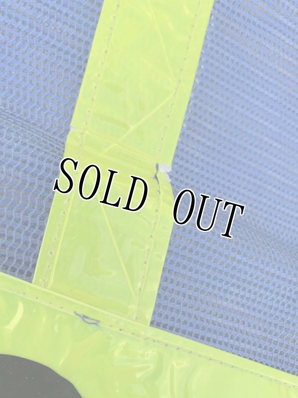 画像5: 米軍実物 POLICE 高強度反射 リフレクション ベスト  (5)