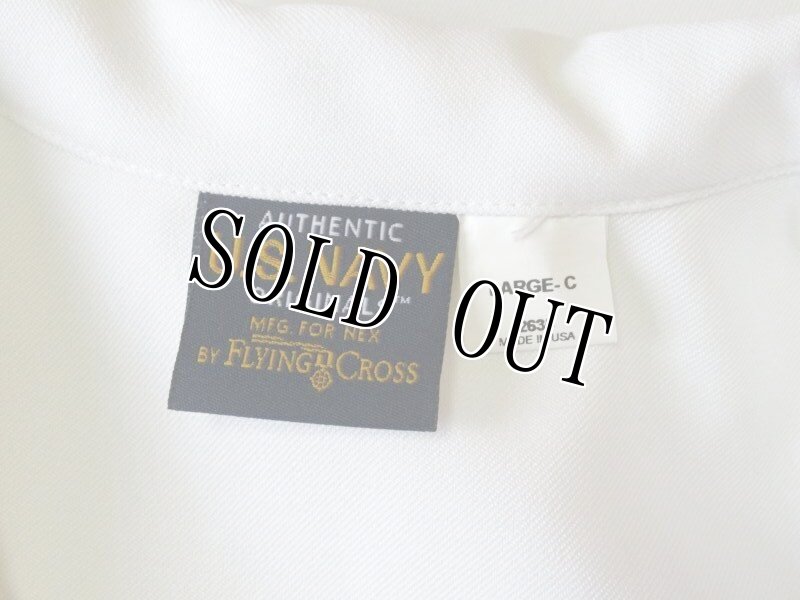 画像4: 米軍実物 US NAVY ドレスシャツ LARGE (4)