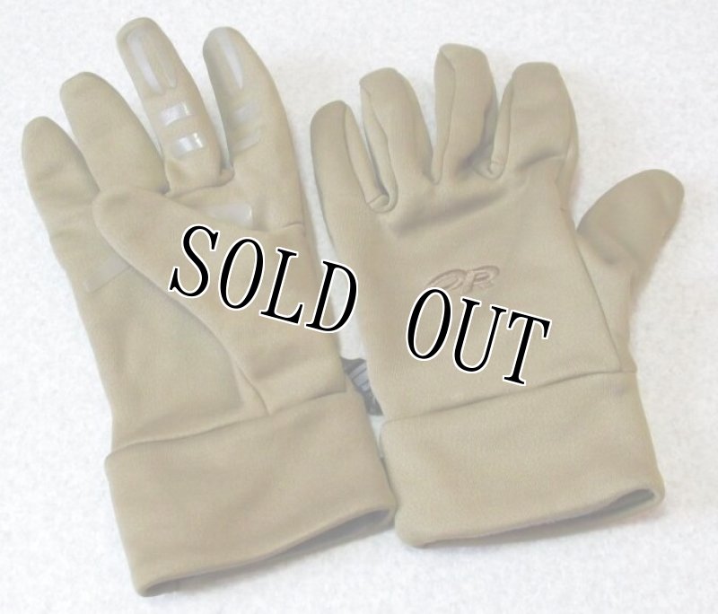 画像2: 米軍放出品　outdoor research windstopper コヨーテ　 MEDIUM (2)