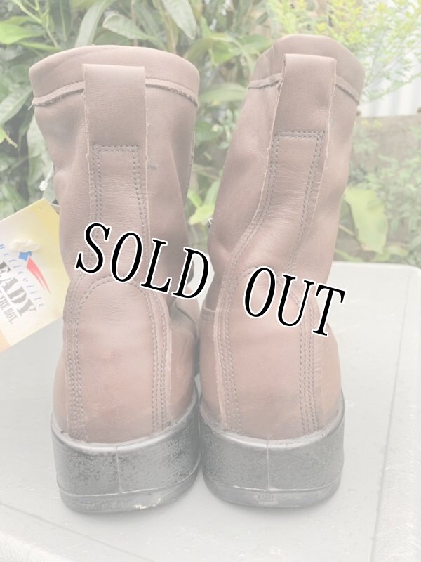 画像3: 米軍実物 Billeville U.S.N. ウェットウェザー  フライトブーツ スティール トゥ 330ST 13 R (3)