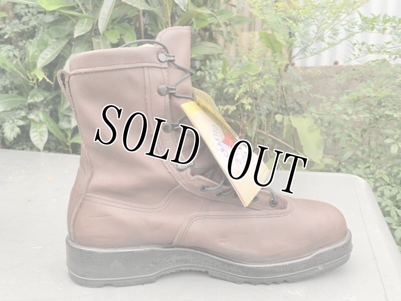 画像6: 米軍実物 Billeville U.S.N. ウェットウェザー  フライトブーツ スティール トゥ 330ST 13 R (6)