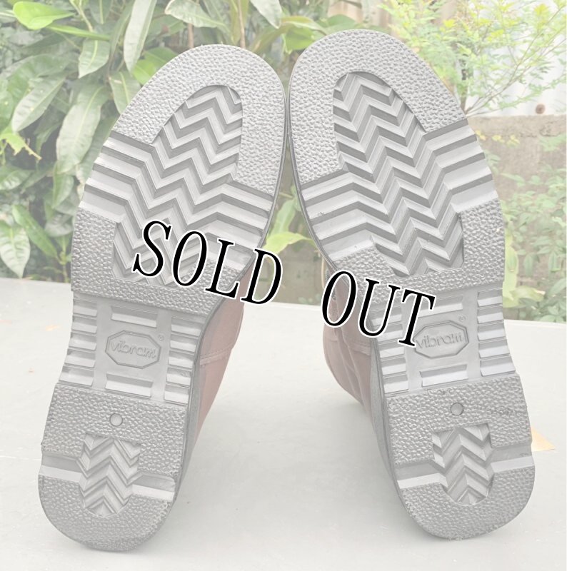 画像7: 米軍実物 Billeville U.S.N. ウェットウェザー  フライトブーツ スティール トゥ 330ST 13 R (7)