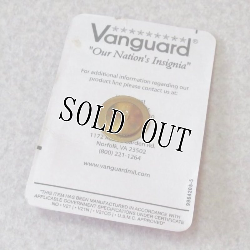 画像2: 米軍放出品 U.S.MARINE 帽章 ゴールド エンブレム (2)