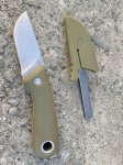 画像1: 米軍放出品 Gerber Vertebrae Compact  Camping Fixed Blade Knife (1)