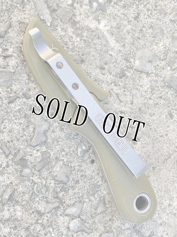 画像10: 米軍放出品 Gerber Vertebrae Compact  Camping Fixed Blade Knife (10)