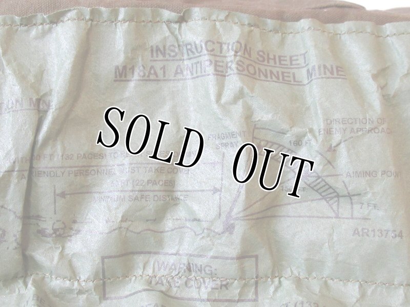 画像5: 米軍実物　 M18A1 ANTIPERSONNEL MINE BAG  (5)