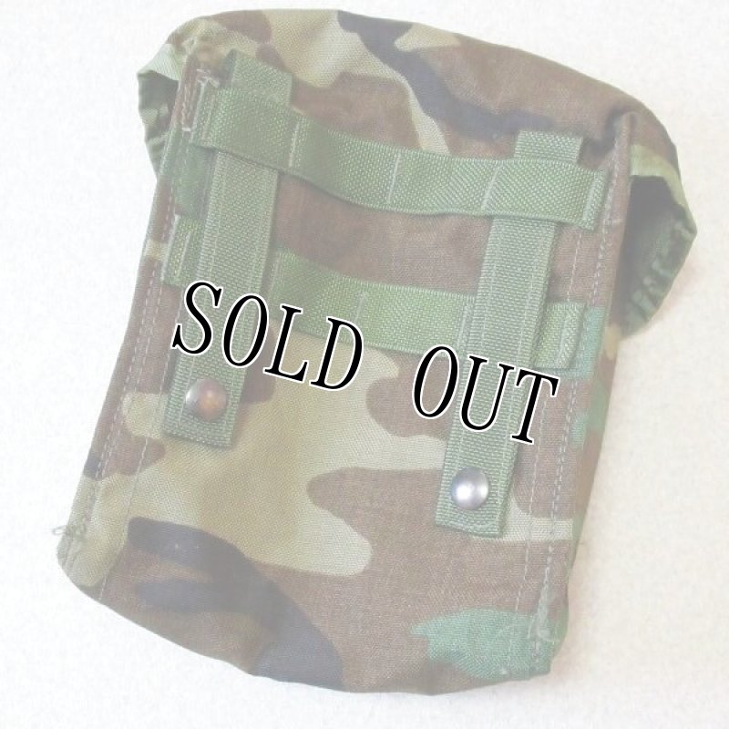 画像2: 米軍実物,　MOLLE 200連　ポーチ　ウッドラ ンド (2)