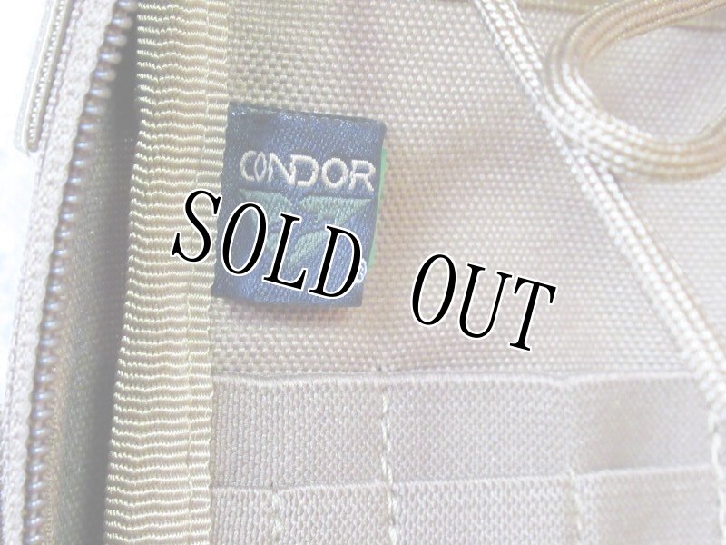 画像4: 米軍放出品 CONDOR ユーティリテポーチ コヨーテ  (4)