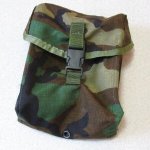 画像1: 米軍実物,　MOLLE 200連　ポーチ　ウッドラ ンド (1)