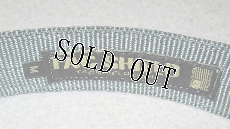 画像2: 米軍放出品 TAC SHIELD リガー ベルト グレー MEDIUM (2)