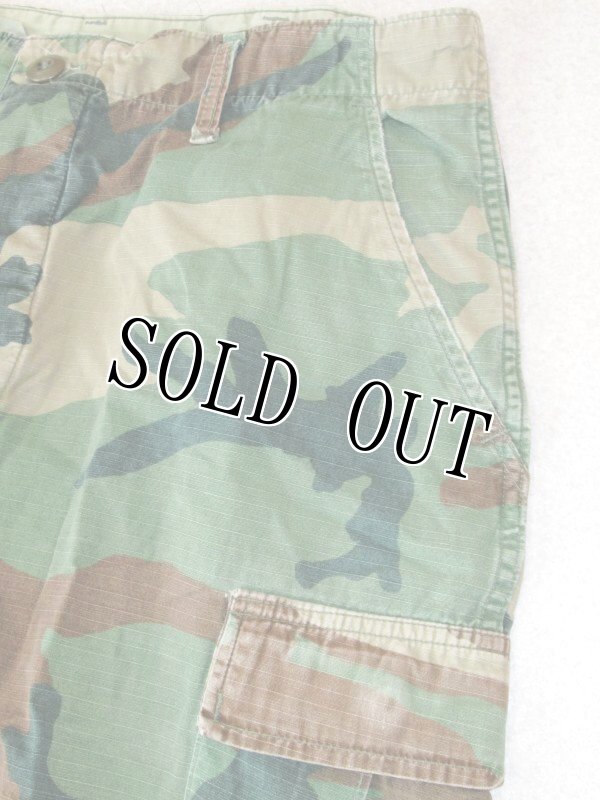 画像2: 米軍実物,ウッドランドカモ 迷彩パンツ MEDIUM-REGULAR (2)