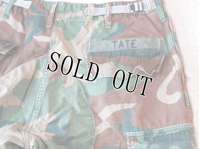 画像4: 米軍実物,ウッドランドカモ 迷彩パンツ MEDIUM-REGULAR (4)