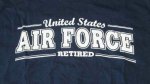 画像2: 米軍放出品　米空軍　US AIR FORCE　Tシャツ　LARGE (2)