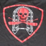 画像2: 沖縄海兵隊実物,AMPHIB LOCKER　Tシャツ　M　RED (2)