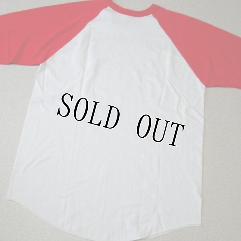 画像3: 米軍放出品 USMC公認 オフシャル 七分ラグラン袖 シャツ レッド (3)