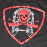 画像2: 沖縄海兵隊実物,AMPHIB LOCKER　Tシャツ　L　RED (2)