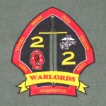 画像1: 米軍放出品,USMC　WARLORDS　Tシャツ　MEDIUM (1)