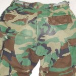 画像5: 米軍実物,ウッドランドカモ　迷彩パンツ　SMALL-SHORT (5)