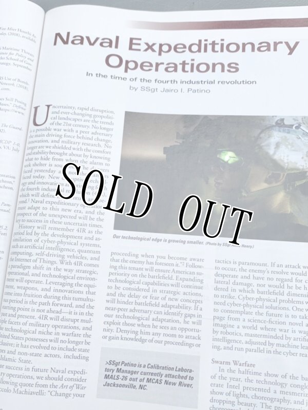 画像4: 米軍放出品 MARINES CORPS GAZETTE   (4)