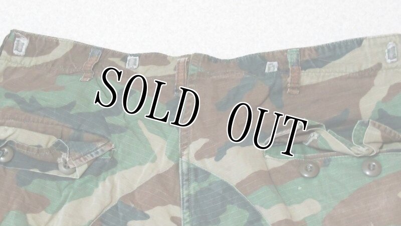 画像6: 米軍実物,ウッドランドカモ 迷彩パンツ MEDIUM-LONG (6)