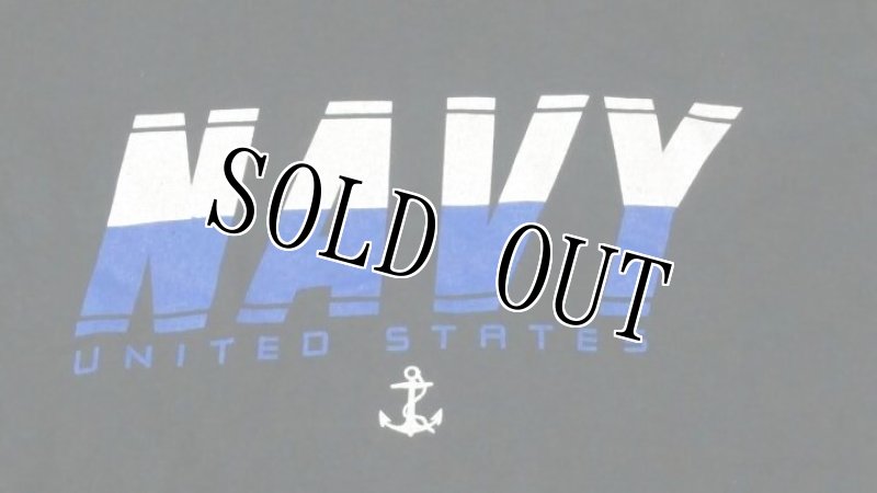 画像3: 米軍放出品 US NAVY プリントTシャツ SMALL (3)