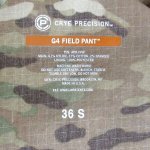 画像4: 米軍放出品,Crye Precision　G4 フィールドパンツ マルチカム 36SHORT (4)