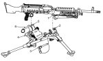 画像9: 米軍実物 M240 / M249 PINTLE ADAPTER (9)