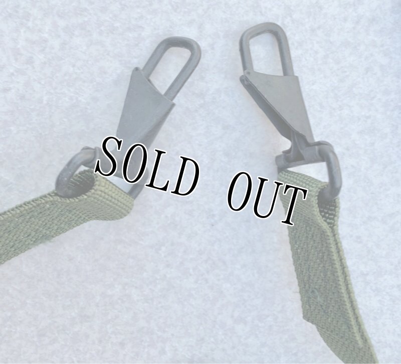 画像2: 米軍実物 LC-2 ナイロン Y型サスペンダー (2)