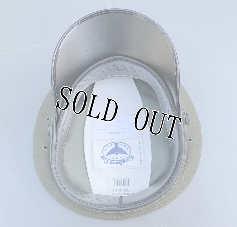 画像9: 米軍実物 US MARINE 将校 サービス ドレス キャップ  7 3/8 (9)