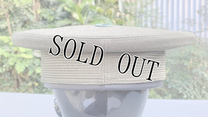 画像6: 米軍実物 US MARINE 将校 サービス ドレス キャップ  7 3/8 (6)