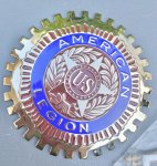 画像2: 米軍放出品 AMERICAN LEGION CAR EMBLEM (2)