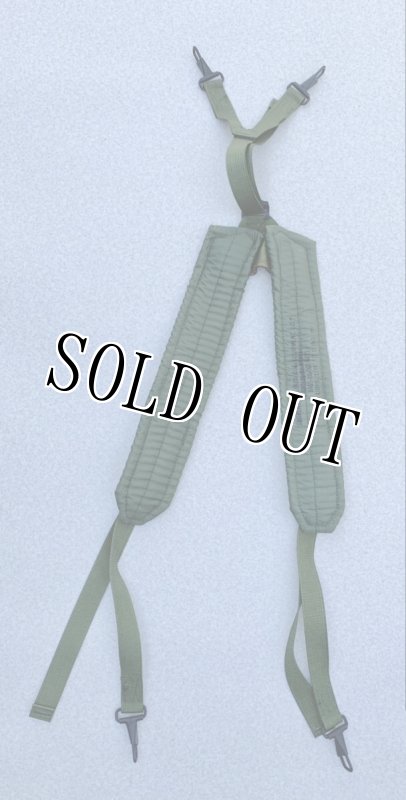 画像7: 米軍実物 LC-2 ナイロン Y型サスペンダー (7)