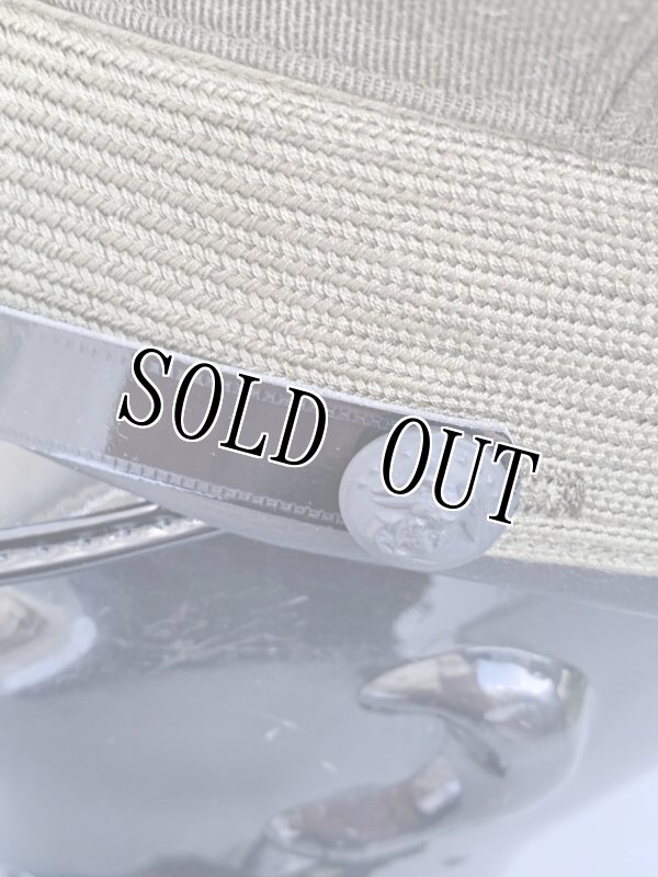 画像5: 米軍実物 US MARINE 将校 サービス ドレス キャップ  7 3/8 (5)