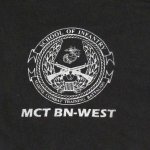 画像1: 米軍放出品,USMC　MCT BN-WEST　Tシャツ (1)