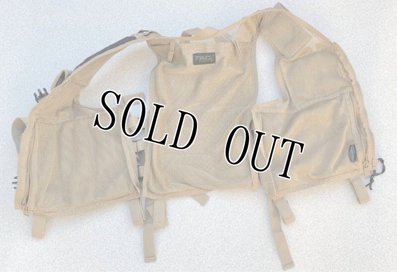 画像10: 米軍放出品 TAC FORCE タクティカルベスト    サバイバル ターゲットシューティング フロント (10)
