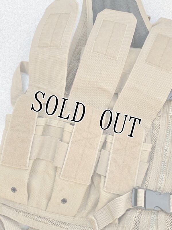 画像3: 米軍放出品 TAC FORCE タクティカルベスト    サバイバル ターゲットシューティング フロント (3)