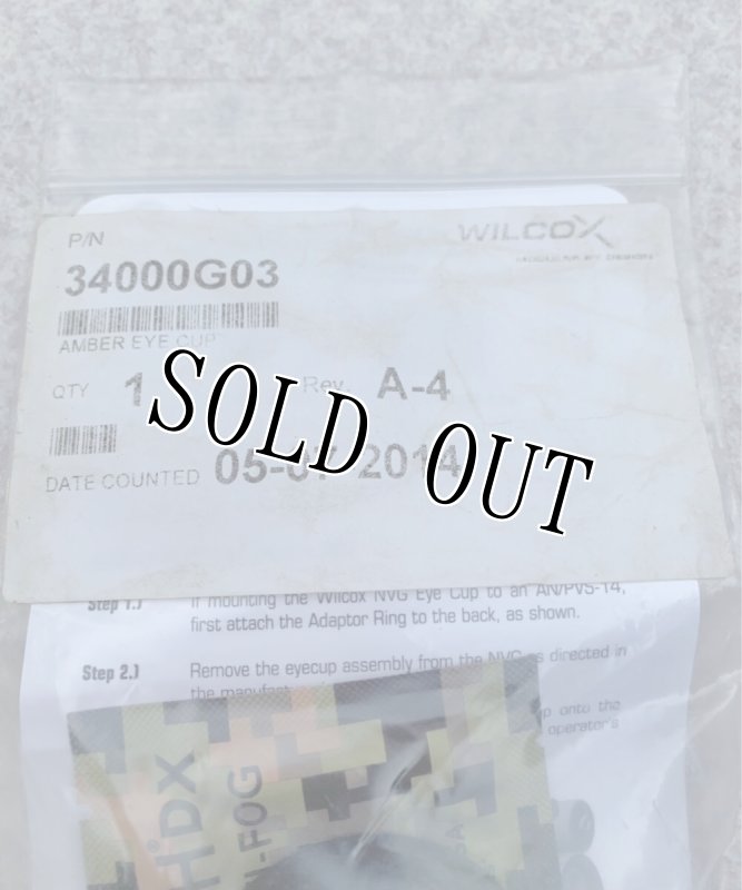 画像9: 米軍実物 WILCOX NVG アンバーフィルターレンズ  FilterCoverAssembly  (9)