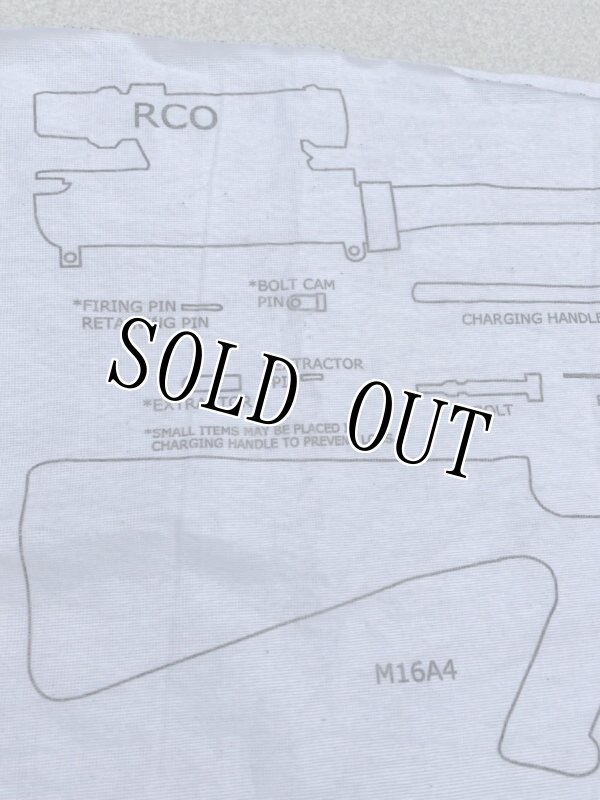 画像2: 米軍実物 M16A4 クリーニングクロス (2)