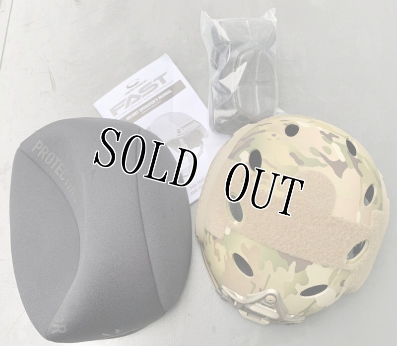 画像13: 米軍実物 OPS-CORE FAST CARBON HIGH CUT ヘルメット L　 (13)