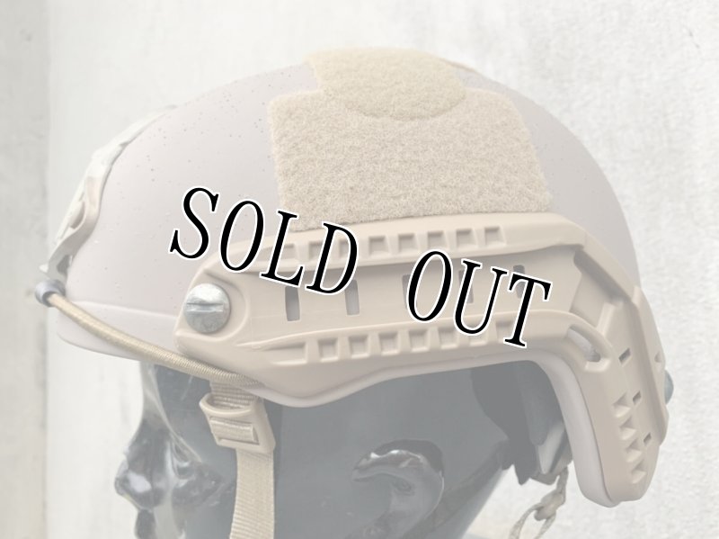 画像2: 米軍実物 OPS-CORE OPS-CORE   HIGH CUT ヘルメット タン　S/M  (2)