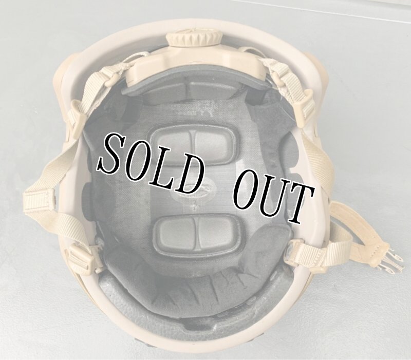 画像9: 米軍実物 OPS-CORE OPS-CORE   HIGH CUT ヘルメット タン　S/M  (9)