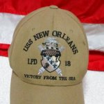 画像2: 米軍放出品 USS NEW ORLEANS　LPD-18　CAP (2)