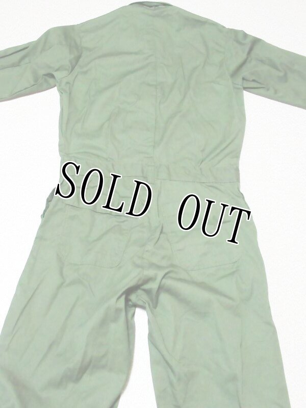 画像4: 米軍放出品 カバーオール/つなぎ　 OD　S-REGULAR (4)