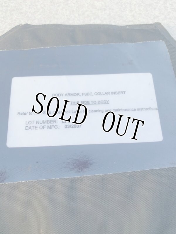 画像3: 希少!!米軍実物 Eagle CIRAS Ballistic Collar   ネックプロテクター インサート 襟 FSBE  (3)