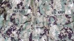 画像3: 米軍実物,US NAVY,　AOR2　NUW　迷彩ジャケット　TYPEIII　35 X-SHORT (3)